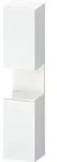 Duravit Hochschrank Qatego 40x36x1760cm, 2 T, B, An l, we hgl/we ma