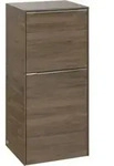 V&B Seitenschrank Subway 3.0 40x86x36,2cm, Sch L/Gr Alu gl, Ariz. Oa