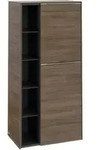 V&B Mittelschrank Subway 3.0 57,4x120x36,2cm, Sch R/Gr AL g, Ariz. Oa