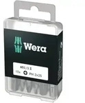 Wera 851/1 Z DIY Bits, PH 2 x 25 mm, 10-teilig