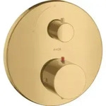 hansgrohe Fertigmontageset Axor Starck UP-THM, m Absperrventil, brush. gold optic