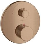 hansgrohe Fertigmontageset Axor Starck UP-THM, m Absperrventil, brushed red gold