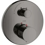 hansgrohe Fertigmontageset Axor Starck UP-THM, m Absperrventil, pol. black chrome