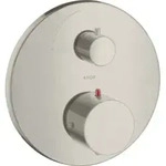 hansgrohe Fertigmontageset Axor Starck UP-THM, m Absperrventil, Edelstahl-Optik