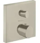 hansgrohe Fertigset Axor Starck Organic UP-THM, m Absperrventil, brushed nickel