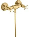 hansgrohe Zweigriff-Brausearmatur Axor Montreux AP, 1 Verbr., m Kreuzgr.,...