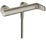 hansgrohe Brause-Einhebelmischer Axor Citterio M AP, 1 Verbraucher, Edelstahl-Optik