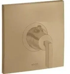 hansgrohe Fertigset Axor Citterio HF UP-THM, mit Hebelgriff, brushed bronze