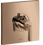 hansgrohe Fertigset Axor Citterio HF UP-THM, m Hebelgriff, polished red gold