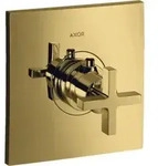 hansgrohe Fertigset Axor Citterio HF UP-THM, m Kreuz, polished gold optic