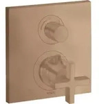 hansgrohe Fertigmontageset Axor Citterio UP-THM, m Ab- + Um-V, Kr., brush. r gol