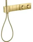 hansgrohe Fertigmotageset Sel. Axor Edge UP-Thermostat, 3 Verb, Dia.Schl, po gol opt