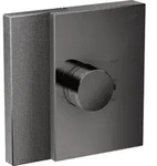 hansgrohe Fertigset HighFlow Axor Edge UP-THM, Diamantschl., pol. black chrome