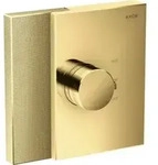 hansgrohe Fertigset HighFlow Axor Edge UP-THM, Diamantschl., pol. gold optic