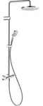 Duravit Duschsystem Wave Ausladung 442mm, chrom