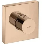 hansgrohe Fertigmontageset Axor Starck UP-Thermostat., eckig, polished red gold