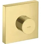 hansgrohe Fertigmontageset Axor Starck UP-Thermostatmodul, eckig, brushed brass
