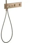 hansgrohe Fertigset ShowerComposition UP-THM, 2 Verbraucher, brushed red gold