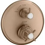 hansgrohe Fertigmontageset Axor Montreux UP-THM, m Absp-vtl, Kreuz, brush. r gol