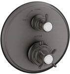 hansgrohe Fertigmontageset Axor Montreux UP-THM, m Absp-vtl, Kreuz, brush. bla...