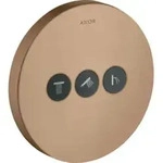 hansgrohe Fertigmontageset ShowerSelect UP-Vtl, 3 Verbr., rund, brushed red gold