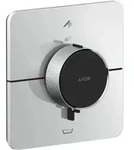 hansgrohe Thermostat Axor ShowerSelect ID UP, f&uuml;r 2 Verbraucher, softsquare, Chrom