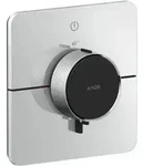 hansgrohe Thermostat Axor ShowerSelect ID UP, f 1 Verbr., softsquare, Mattschwarz