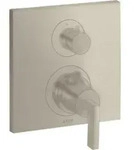 hansgrohe Fertigmontageset Axor Citterio UP-THM, m Absperrventil, Hebel, brush. ni.