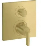 hansgrohe Fertigmontageset Axor Citterio UP-THM, m Ab- + Um-V, Hebel, brush. br