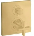 hansgrohe Fertigmontageset Axor Citterio UP-THM, m Ab- + Um-V, Kr., b gol opt