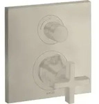 hansgrohe Fertigmontageset Axor Citterio UP-THM, m Ab- + Um-V, Kreuz, brush. ni.