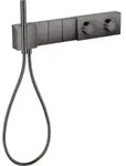 hansgrohe Fertigmotageset Sel. Axor Edge UP-Thermostat, 3 Verb, Dia.Schl, pol. bla vc
