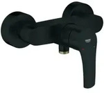 Grohe Brause-Einhebelmischer Eurosmart 1/2", Wandmontage, matt black