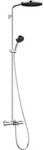 hansgrohe Brause-Set Pulsify S P 260 1jet mit Wannenthermostat, chrom