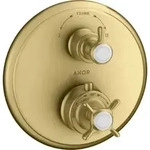 hansgrohe Fertigmontageset Axor Montreux UP-THM, m Ab- + Um-V, Kr., b gol opt