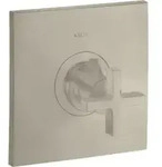 hansgrohe Fertigset Axor Citterio HF UP-THM, mit Kreuzgriff, brushed nickel