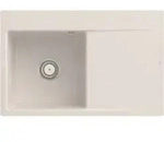 V&B Sp&uuml;le Subway Style 45 Flat li, m Abl.garn, Hand., crema CeramicPlus