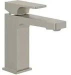 V&B Einhebel-Waschtischarmatur ARCHITECTURA SQUARE o. Ablaufgarnitur, brushed nickel