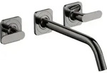 hansgrohe Fertigset Axor Citterio M UP-3-Loch-Waschtischarmatur, A 226mm, Ros,...