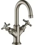 hansgrohe Zwei-Griff-Waschtischarmatur 160 Axor Montreux m KrG, ZugstAblGar, f HWB,