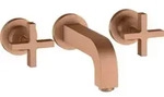 hansgrohe Fertigmontageset Axor Citterio UP-3-Loch-Waschtischarmatur, m Kreuzgr.,