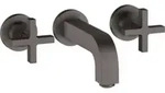 hansgrohe Fertigmontageset Axor Citterio UP-3-Loch-Waschtischarmatur, m Kreuzgr.,