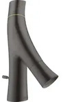 hansgrohe Zwei-Griff-Waschtischarmatur 50 Axor Starck Organic A 109mm, m ZugstAblGar,
