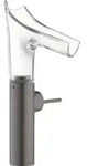 hansgrohe Waschtisch-Einhebelmischer Axor Starck V 220 m Glas, unver Abl.garn, brush.