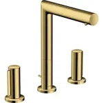 hansgrohe 3-Loch-Waschtischarmatur 200 Axor Uno A 183mm, m Z-Griff, ZugstAblGar, po g