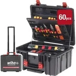 Wiha Werkzeugkoffer XL 2 Trolley electric 60-tlg., Werkzeugtrolley gef&uuml;llt f&uuml;r