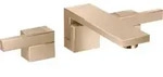 hansgrohe Fertigmontageset Axor Edge 3-L-UP-WT-Arm., Diamantschl., pol. r gol