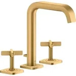 hansgrohe 3-Loch-Waschtischarmatur 170 Axor Citterio E A 165mm, m ZugstAblGar, Ros,