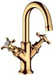 hansgrohe Zwei-Griff-Waschtischarmatur 160 Axor Montreux m KrG, ZugstAblGar, f HWB,