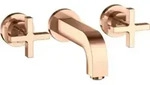 hansgrohe Fertigmontageset Axor Citterio UP-3-Loch-Waschtischarmatur, m Kreuzgr.,